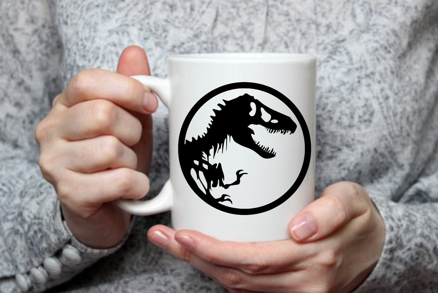 Jurassic Dinosaur, 15 oz Mug