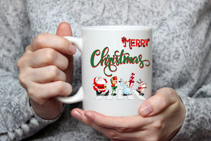 Abbey Road Christmas, 15 oz Mug