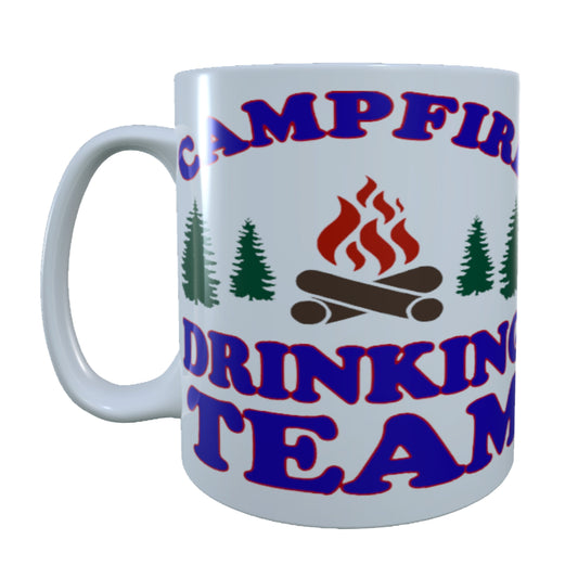 Campfire Drinking Team, 15 oz Mug