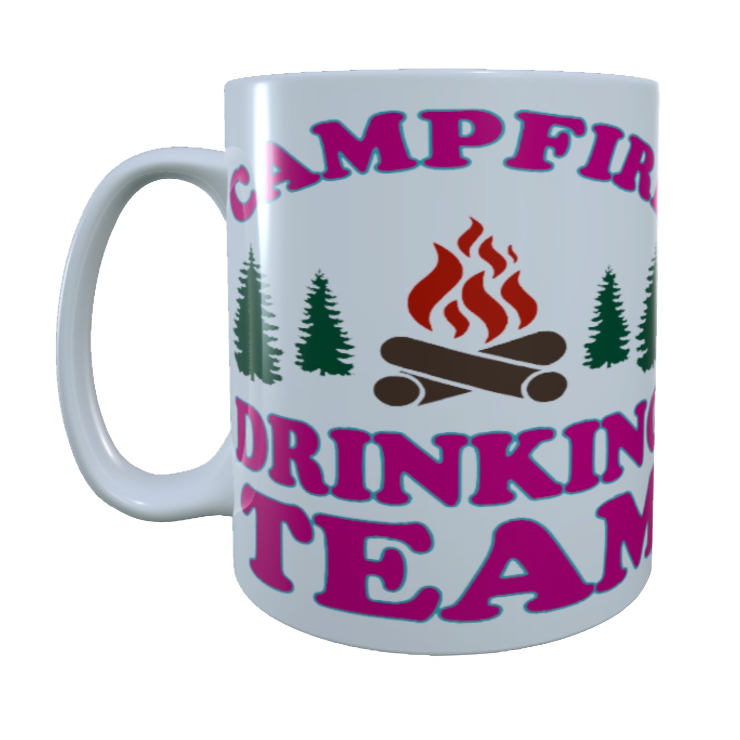 Campfire Drinking Team, 15 oz Mug