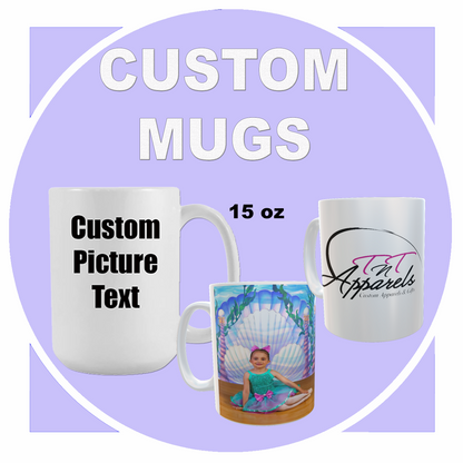 15oz Mug Custom, Personalized, Customized, Quote, Design your Gift