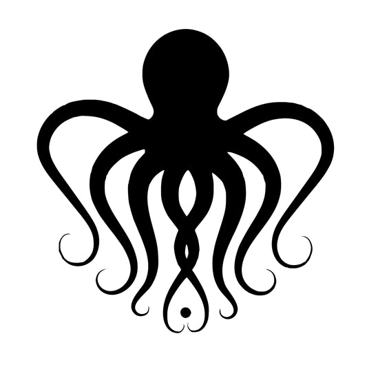 Octopus, Sea Life, Sticker Decal