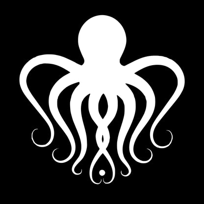 Octopus, Sea Life, Sticker Decal