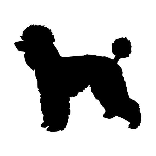 Poodle Dog Pet, Decal Sticker