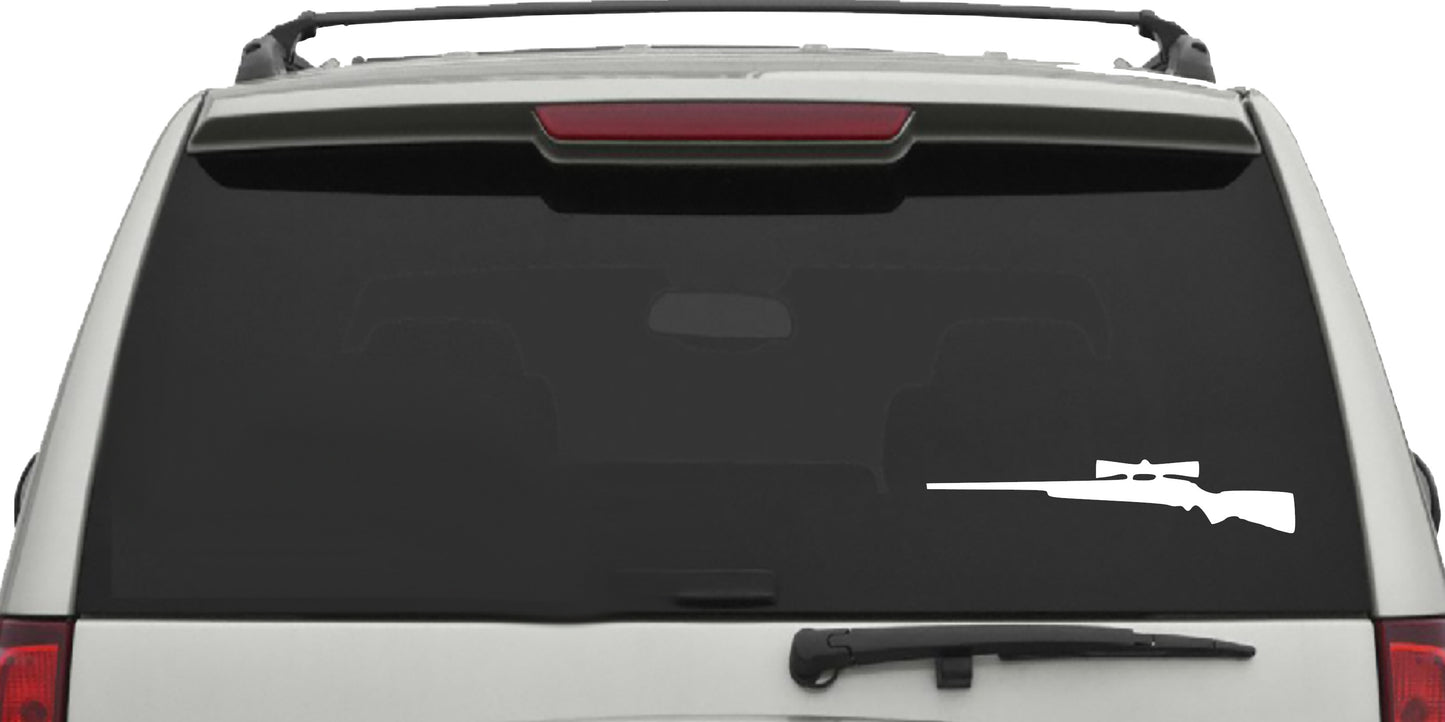 Riffle, Shotgun hunting, Sticker Decal