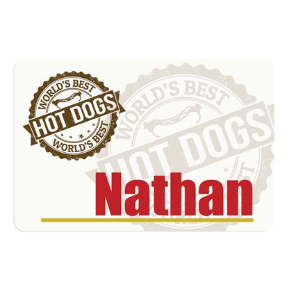 Custom 25 3x2  Magnetic Name Badge