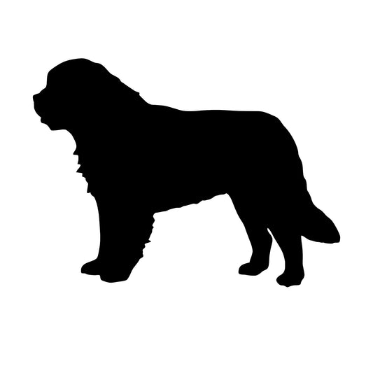 Saint Bernard Dog, Sticker Decal
