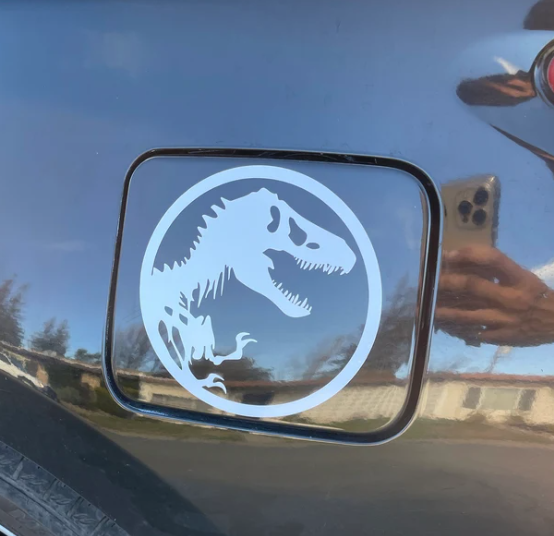 Jurassic, dinosaur, Decal Sticker