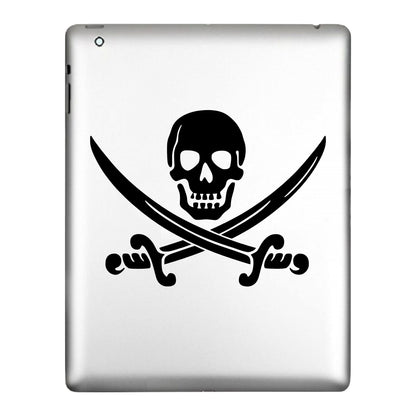 Skull Crossbones, Pirate, Sticker Decal