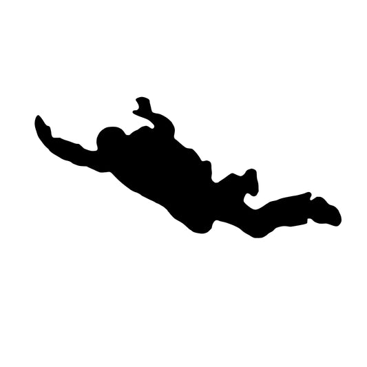 Sky Diving, Sticker Decal