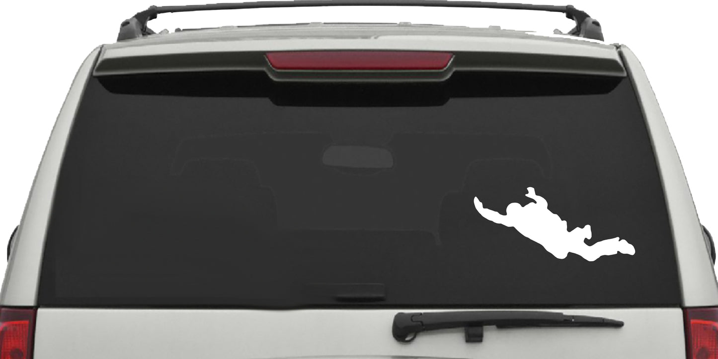 Sky Diving, Sticker Decal