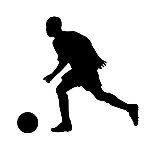 Soccer Player, Decal Sticker