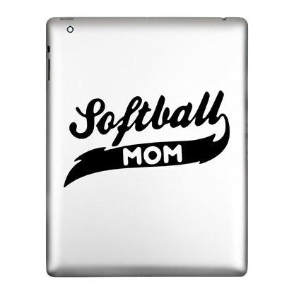 Softball Mom, Decal Sticker