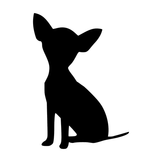 Teacup Chihuahua, Decal Sticker
