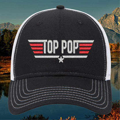 3D Top Pop Embroidered Structured Baseball Cap Hat