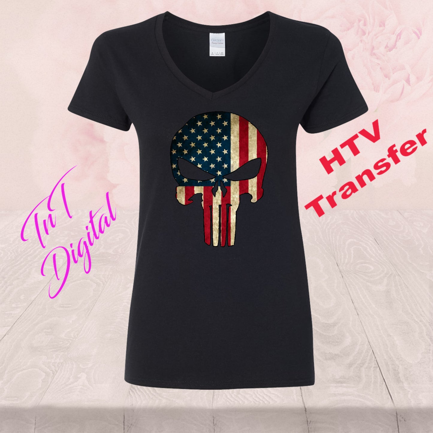 The Punisher | USA Flag | Digital PNG "File Only"