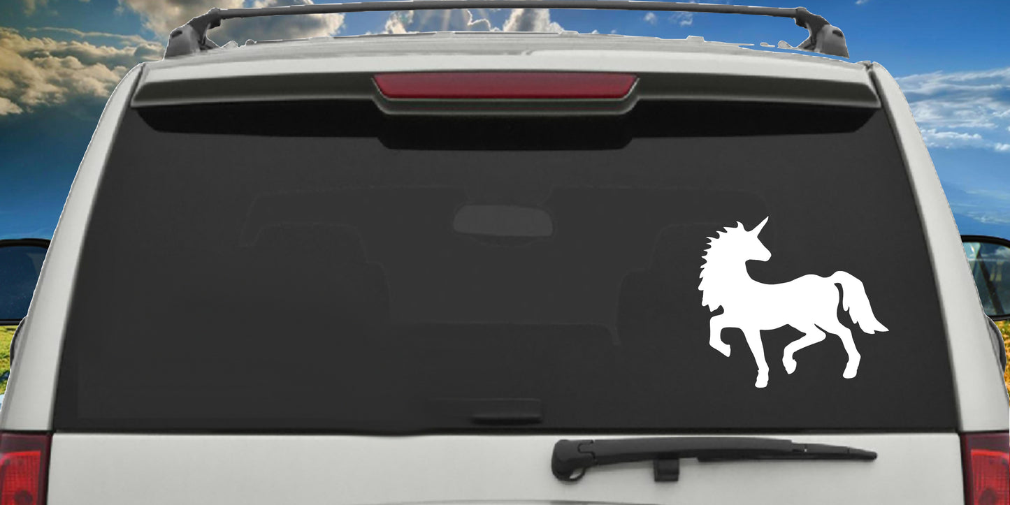 Unicorn, Legendary Creature, Decal Sticker