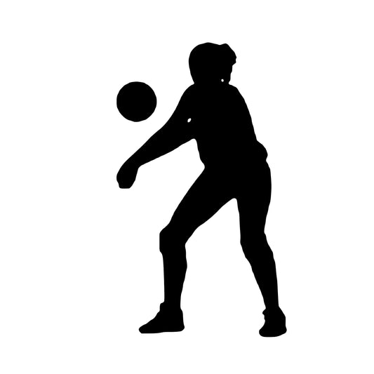 Volleyball Player, Decal Sticker