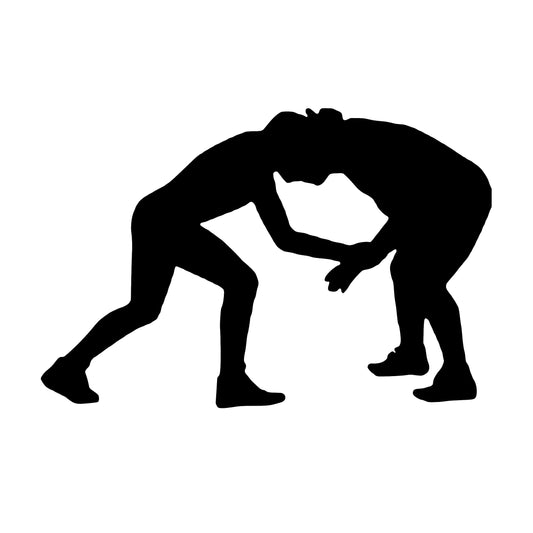 Wrestler Wrestling, Decal Sticker