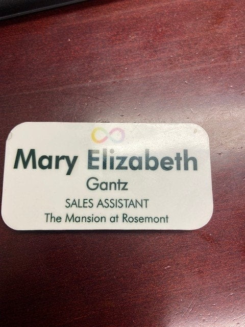 Custom 25 3x2  Magnetic Name Badge