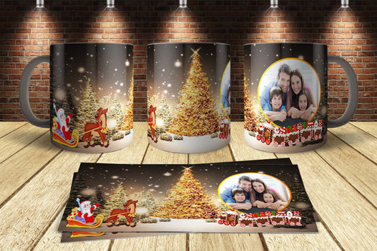 Christmas, Personalized 2, Custom 15 oz Mug