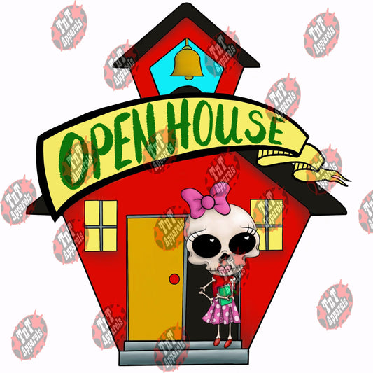 Bonnie Bones " Open House" Digital ZIP PNG "File Only"
