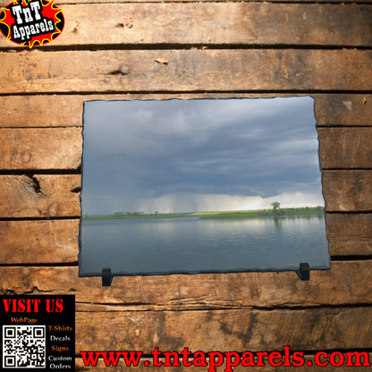 Photo Slate Rock 7.6" x 7.6"