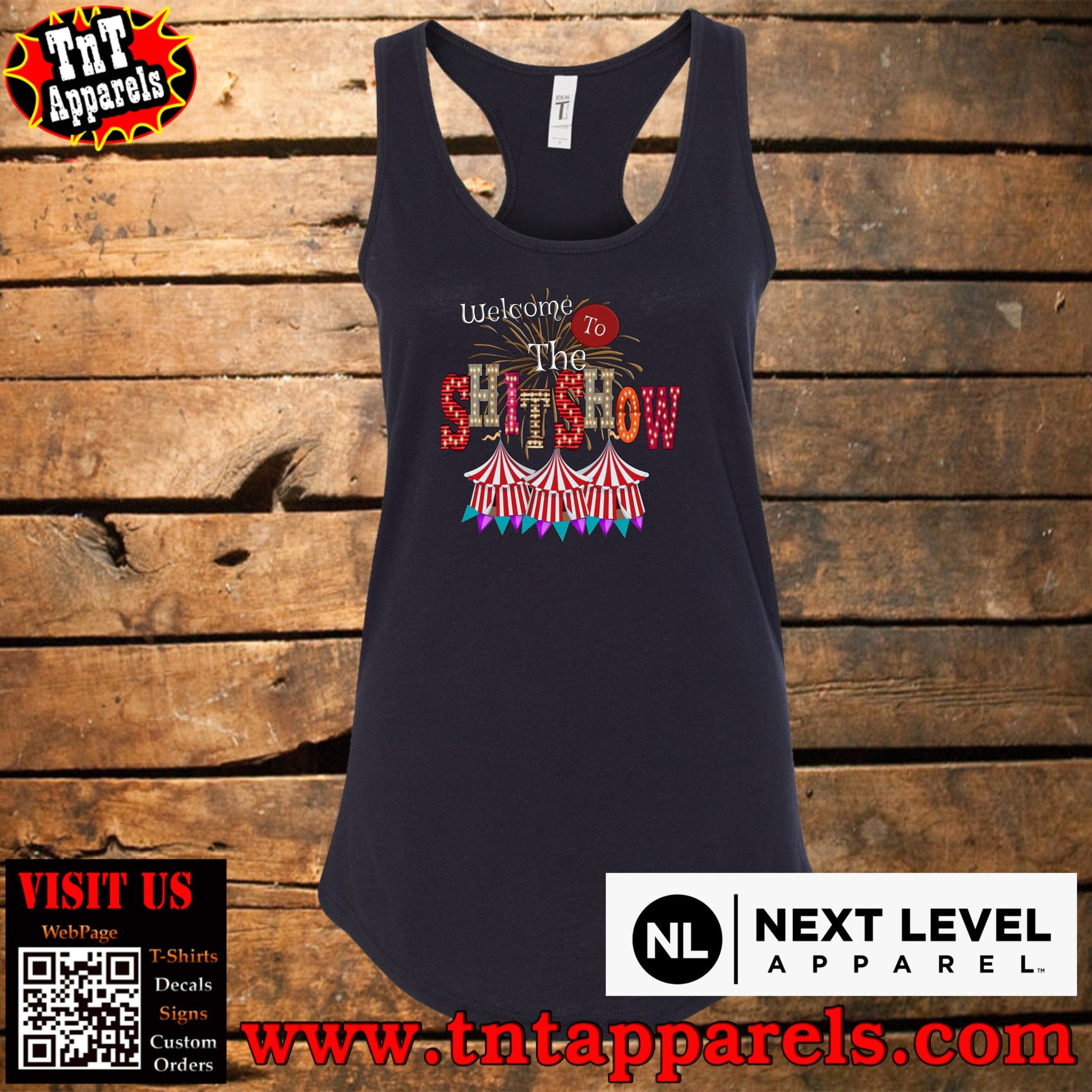 Welcome To The Shit Show | Crazy Life | Circus Tent | Digital PNG "File Only".