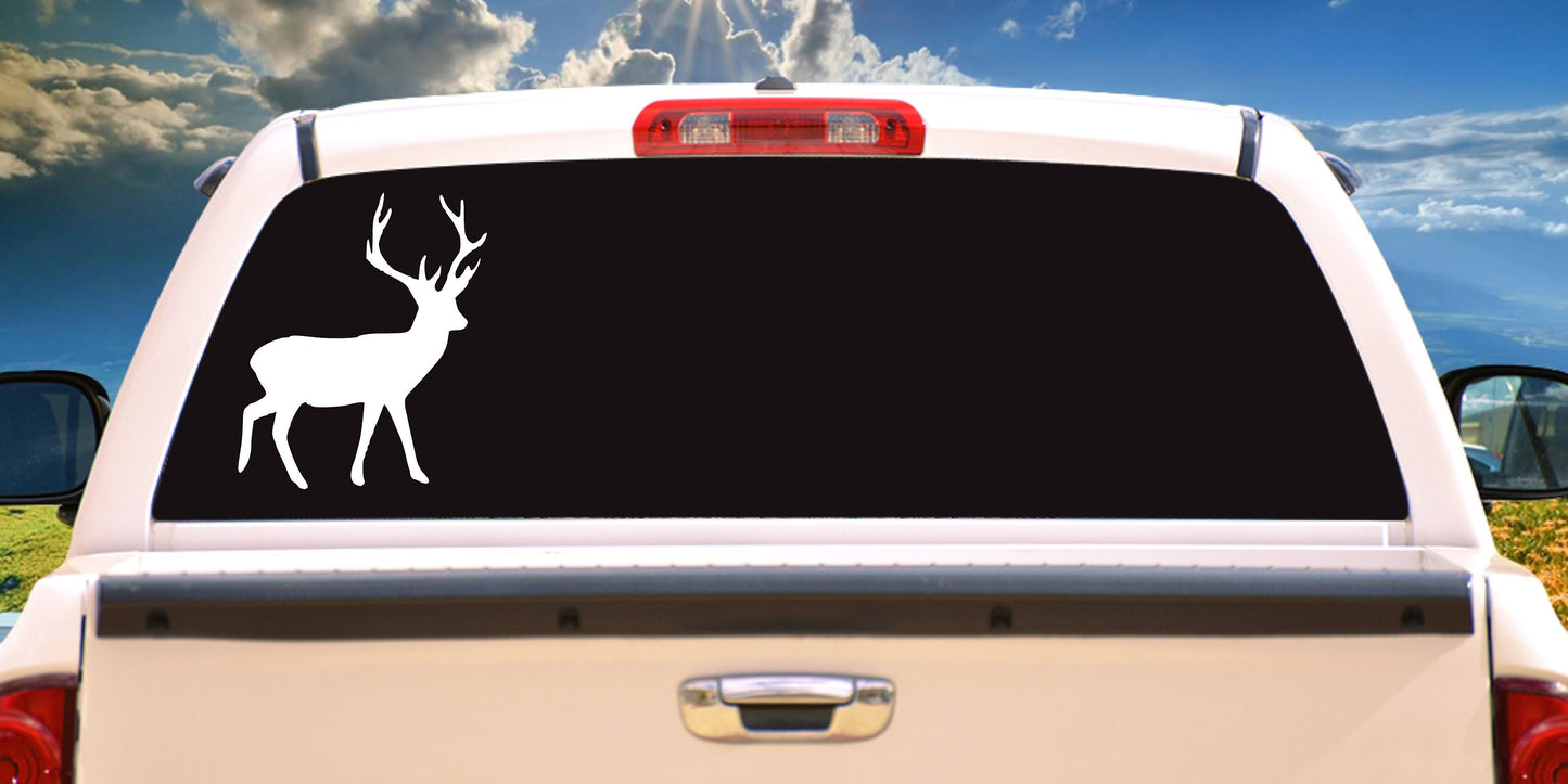 Deer, Elk, Big Game, Sticker Decal