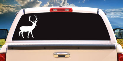 Deer, Elk, Big Game, Sticker Decal