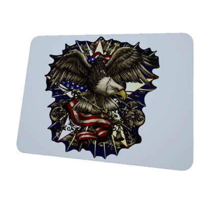 American Flag, Eagle, Mousepad